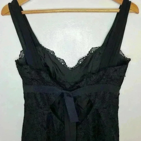 Women’s Silk, Lacey Nicole Miller Black Dress Size  8 - Picture 11 of 16